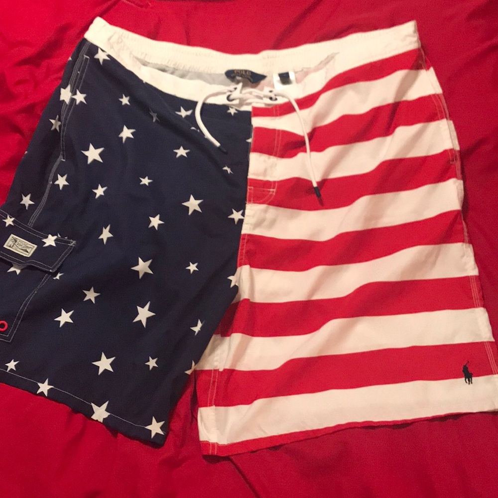 Polo swim shorts